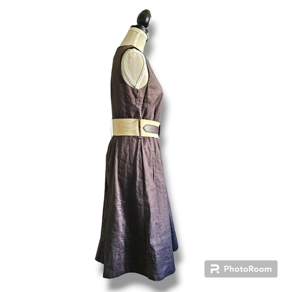 Barkins | Brown dress | Size-10 | with original belt plus free belt - Picture 6 of 9